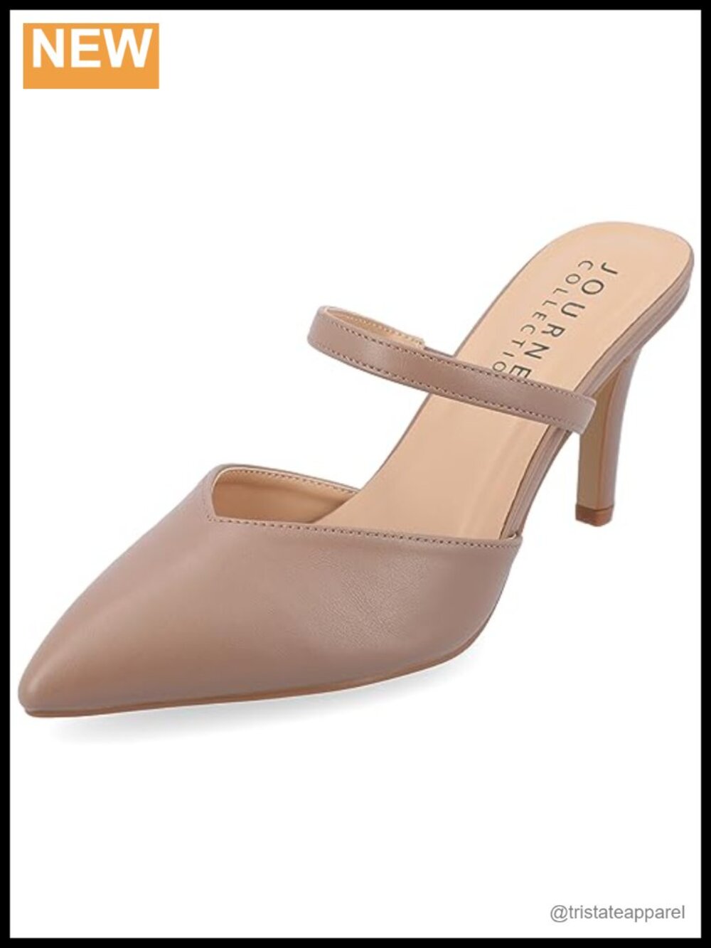 Comfort Foam Slip On Closed Toe Pumps Classic Heels